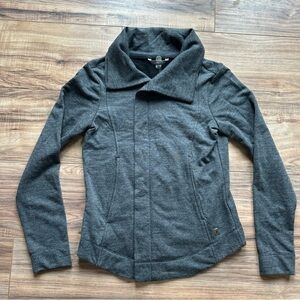 Smartwool Gray Rabbit Ears Merino Wool Full Zip Jacket Sweater Size XS